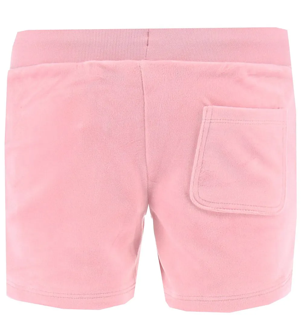 JUICY COUTURE SHORTS  FLUWEEL  ROZE NECTAR