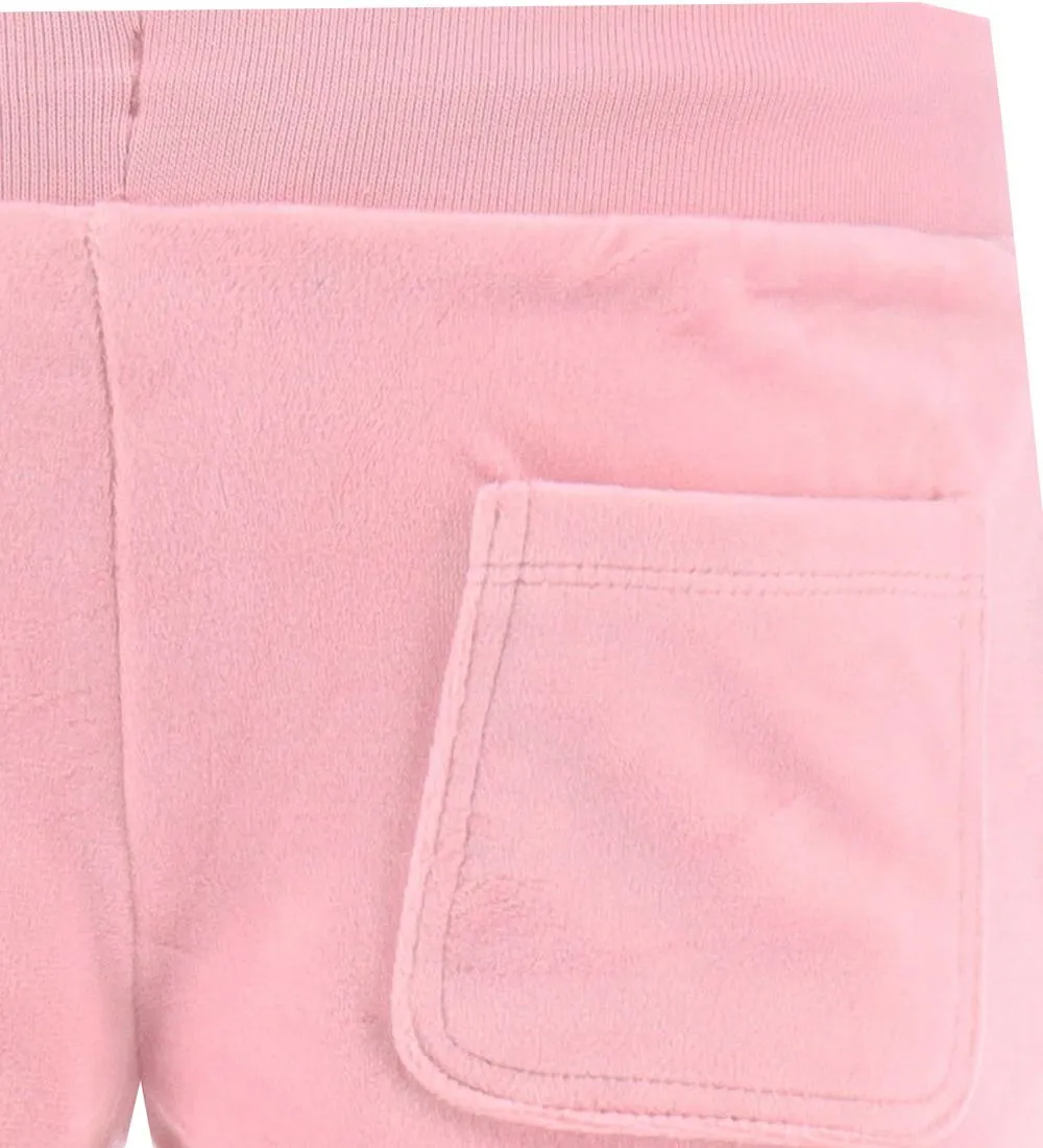 JUICY COUTURE SHORTS  FLUWEEL  ROZE NECTAR