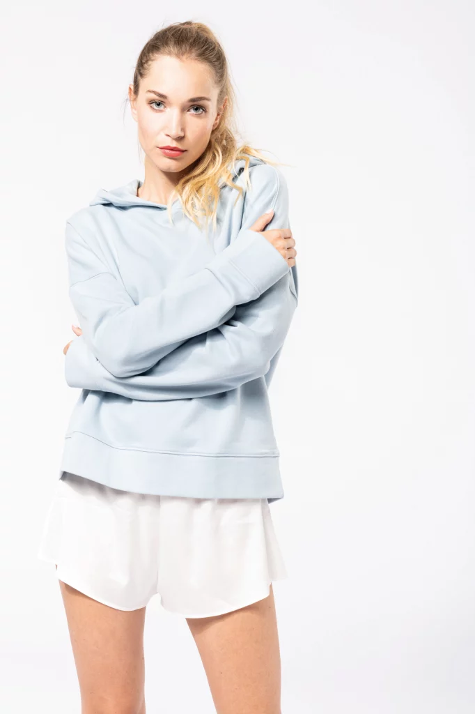 K494 – Dames lounge biokatoen hoodie