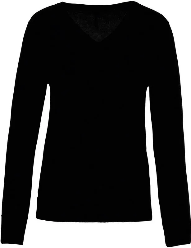 KARIBAN K986 DAMES PULLOVER MERINOWOL VHALS