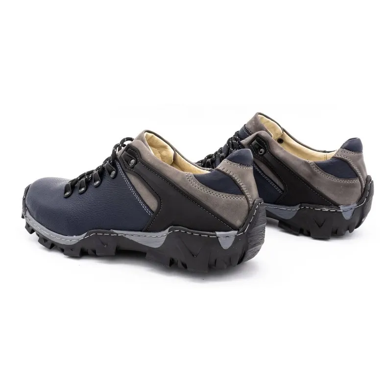 KENT Heren trekkingschoenen 116 marineblauw