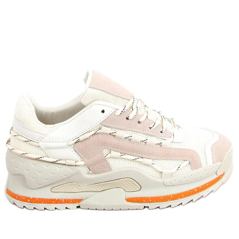 Kina Beige sportschoenen voor dames