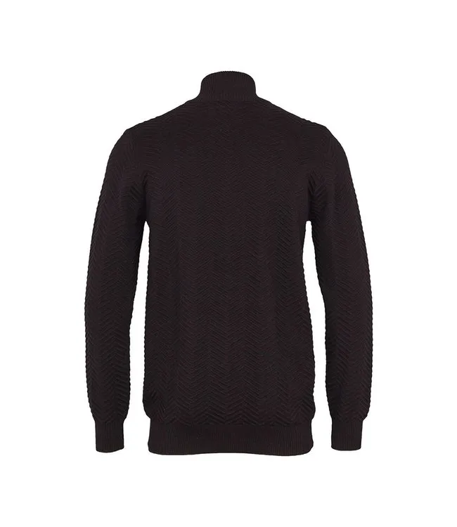 KRONSTADT Kronstadt Vest 50066 Carlo Zip Black 