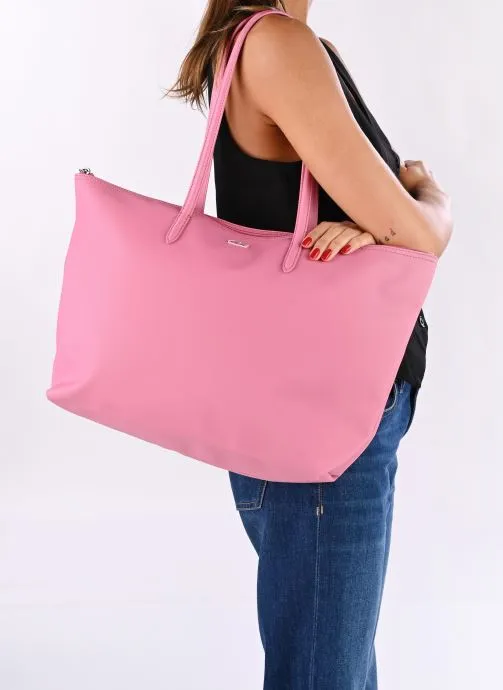      LACOSTE L.12.12 CONCEPT L SHOPPING BAG  ROZE   