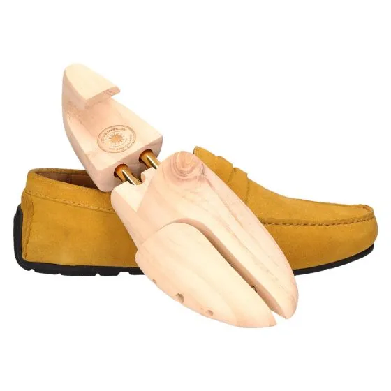 L'Atelier Tropezien Martin Mocassin mustard suede