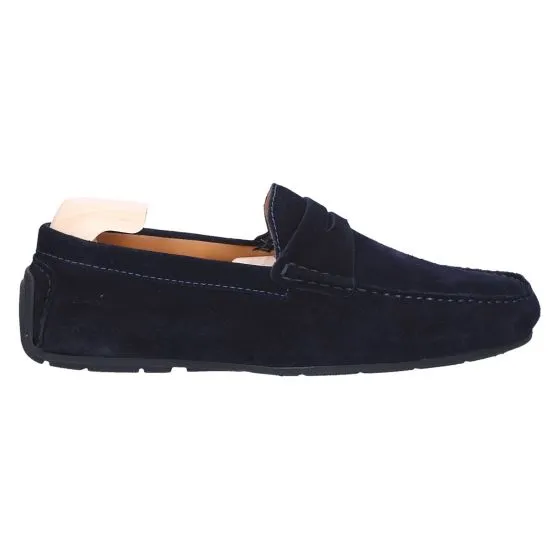 L'Atelier Tropezien Martin Mocassin navy suede