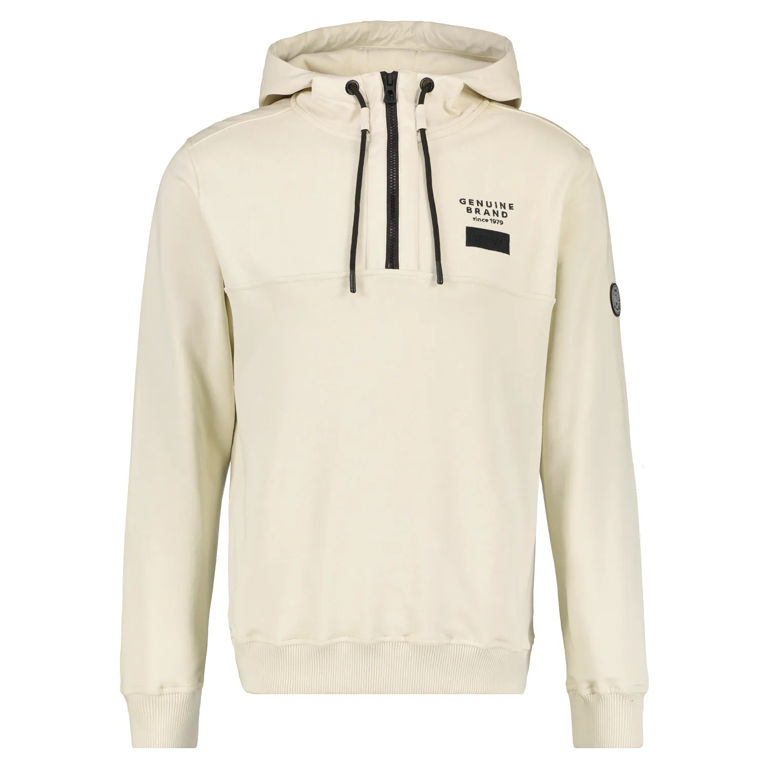 LERROS TROYER HOODIE  PALE BEIGE