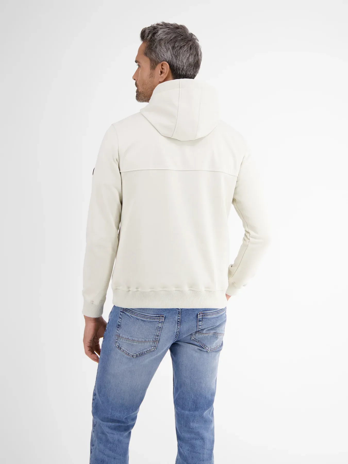 LERROS TROYER HOODIE  PALE BEIGE