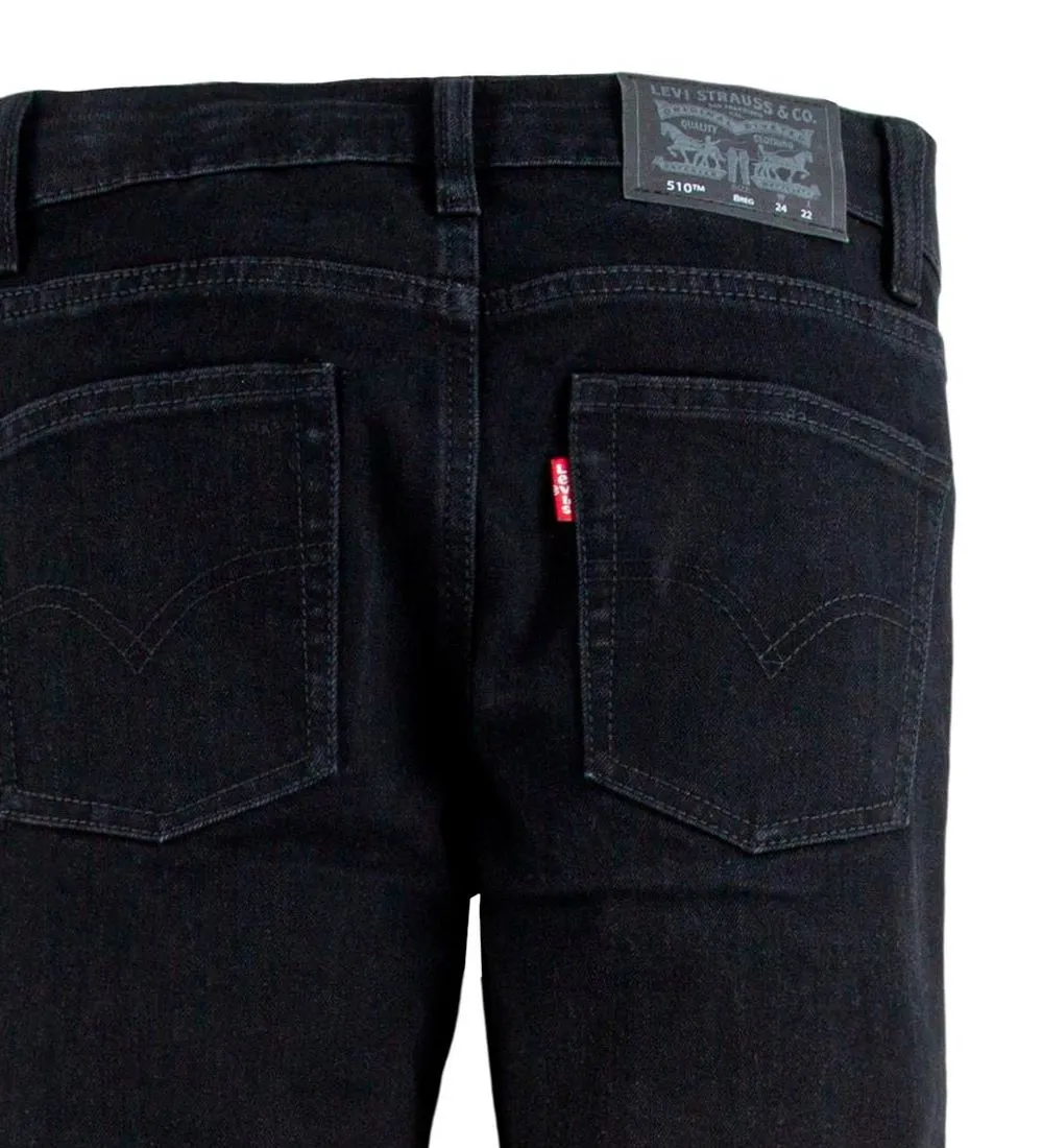 LEVIS JEANS  510 SKINNY  ZWART