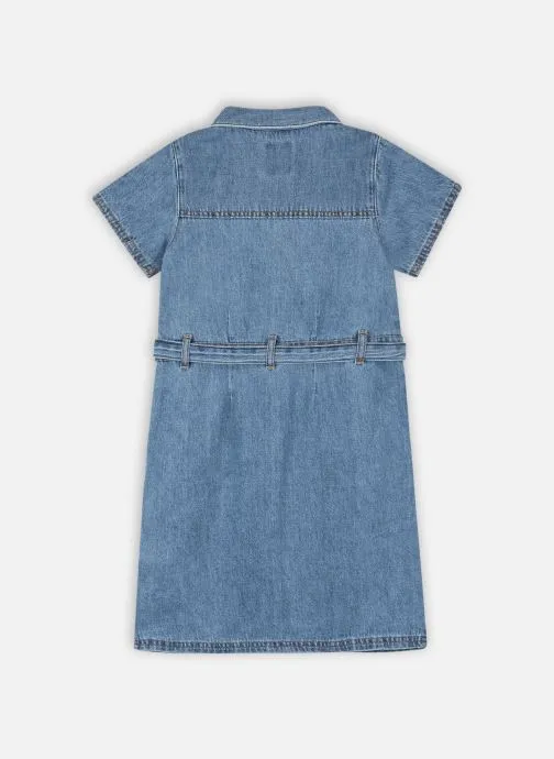      LEVI'S KIDS LEVI'S UTILITY ORGANIC DENIM DRESS  BLAUW   