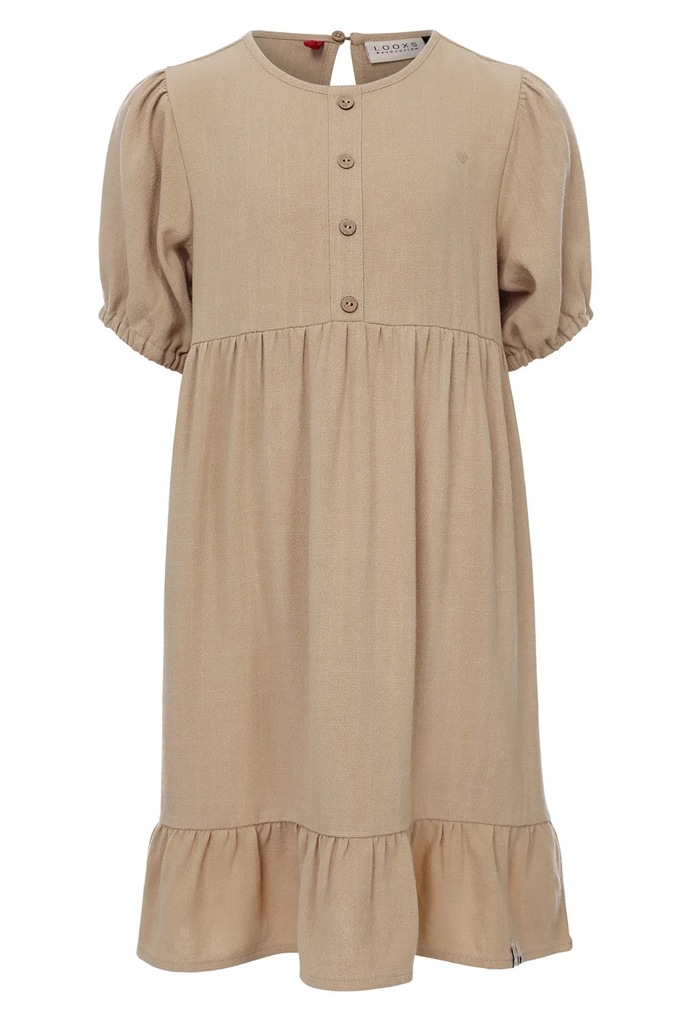 LINEN DRESS 24117801311 SAGE