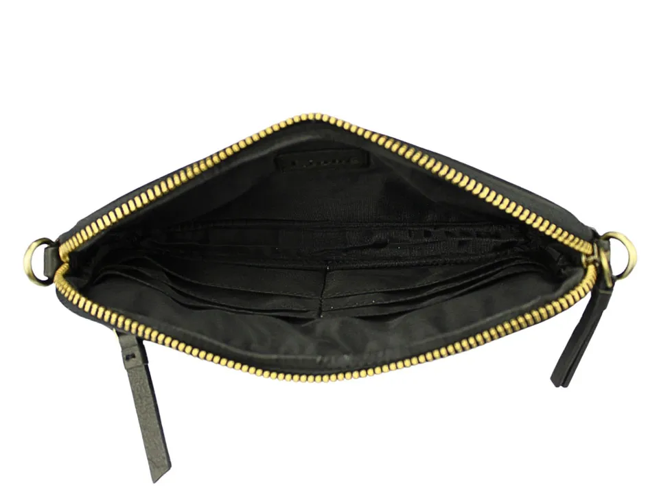Lioné Telefoontasje/Clutch Molly Zwart