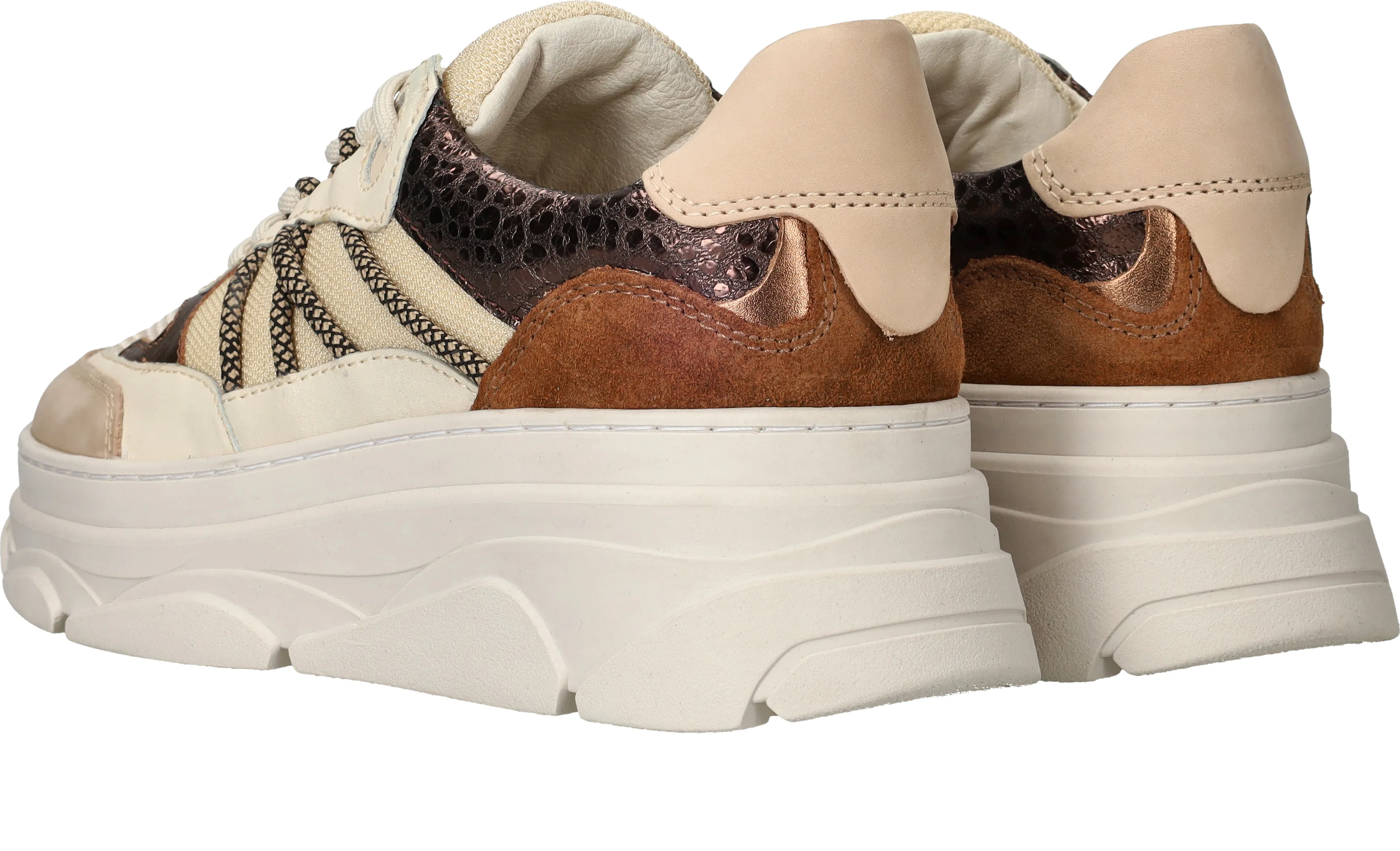 LOFF 1881 Jana Sneakers Beige Dames