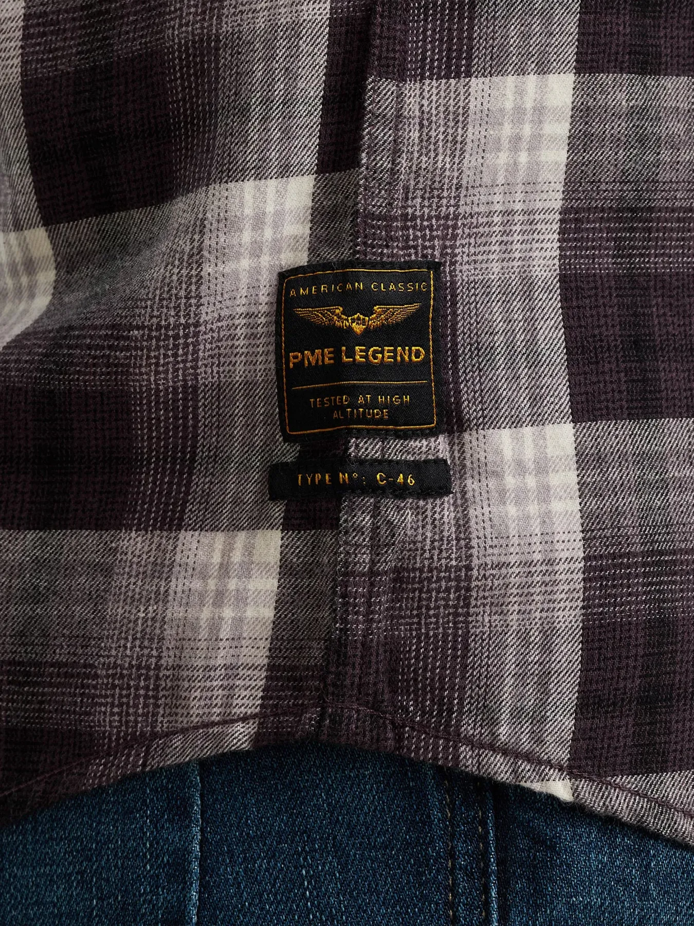  Long Sleeve Shirt Twill Yarndyed C  