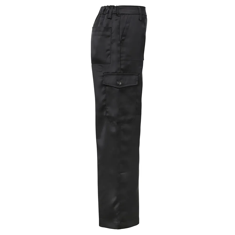   LOOXS 10sixteen Satin cargo pants Zwart 1