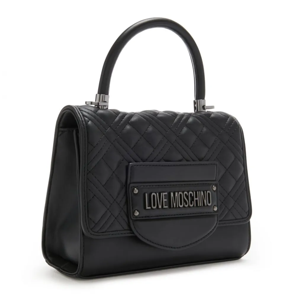 Love Moschino Quilted Bag Black Handbag