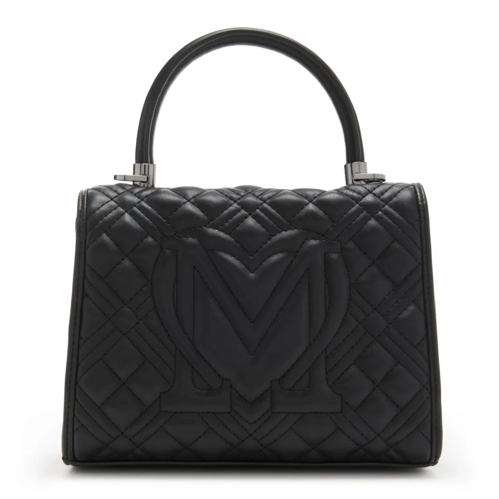 Love Moschino Quilted Bag Black Handbag