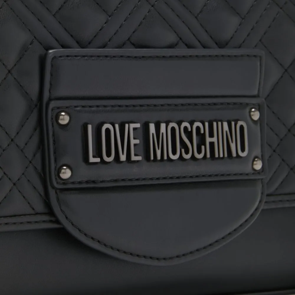 Love Moschino Quilted Bag Black Handbag