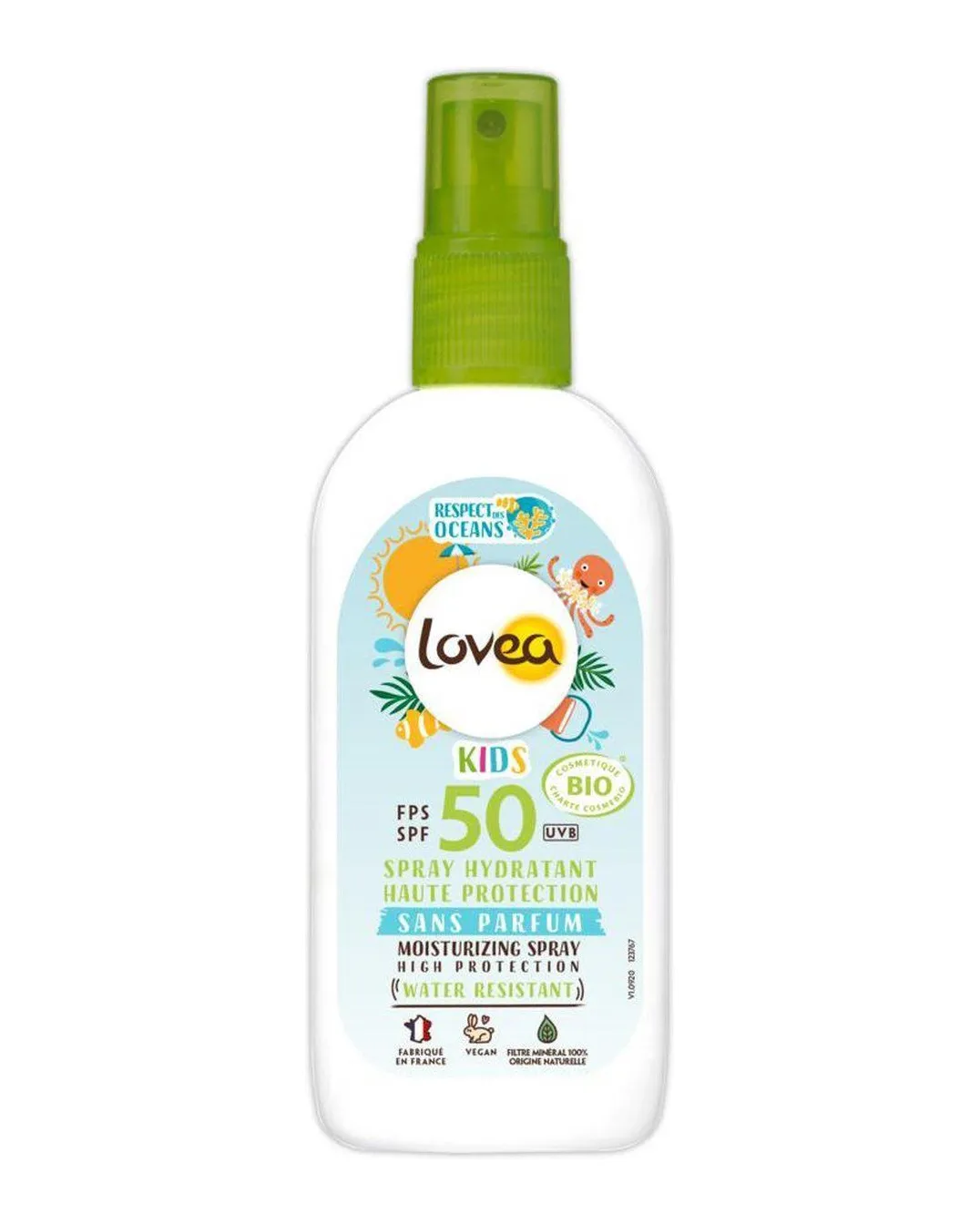 Lovea Bio Zonnebrandcrème Kids 100ml SPF 50