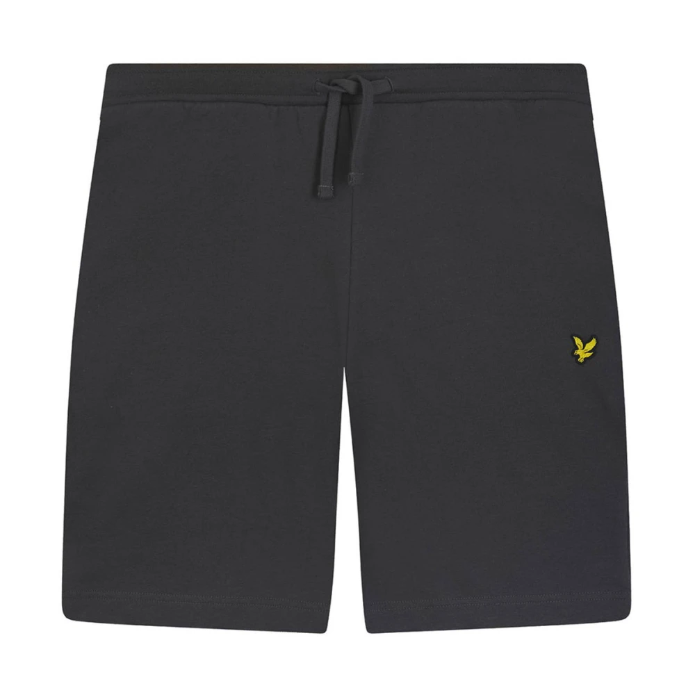 Lyle & Scott Grijze Sweat Shorts Lente Zomer 2024 Gray Heren