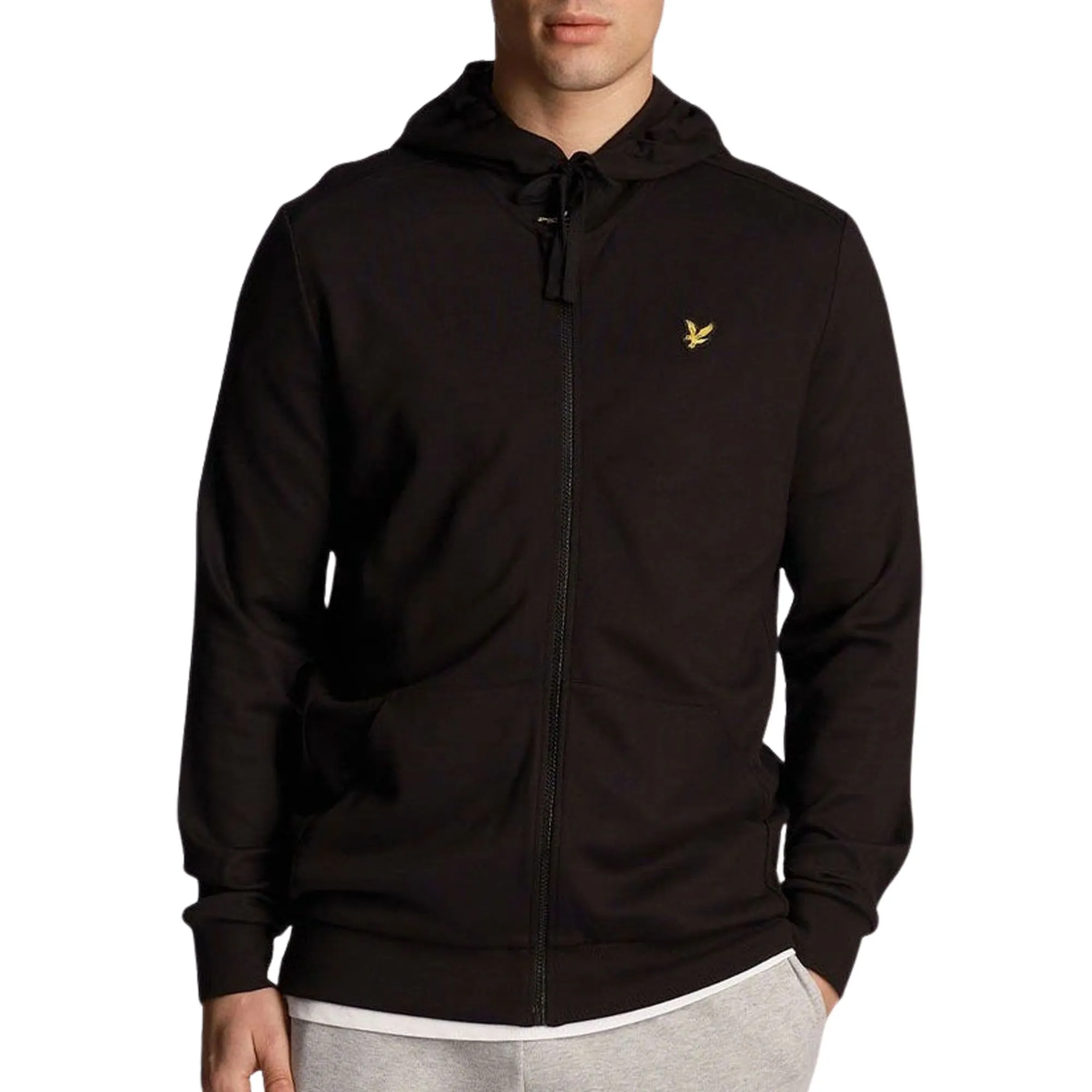Lyle & Scott Sports Full Zip Fly Fleece Hoodie Sweatvest Heren