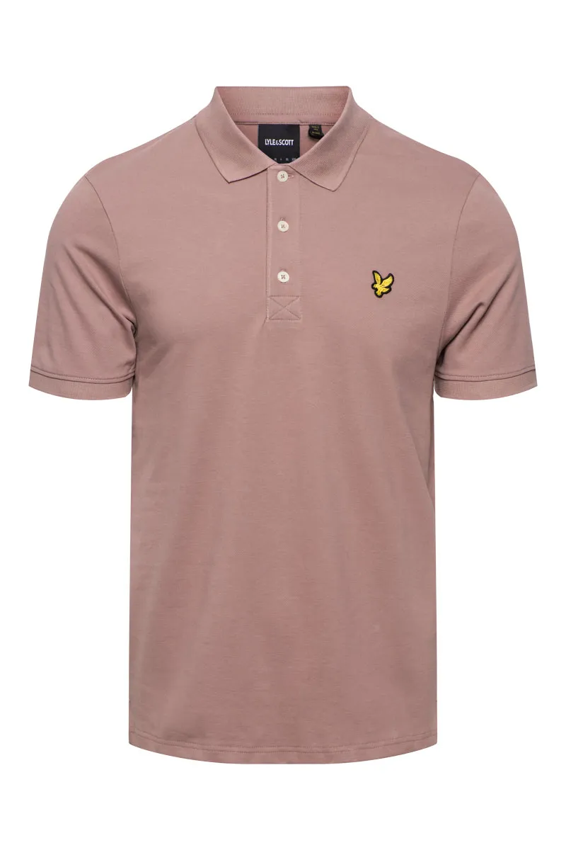 Lyle & Scott Polo Pique Art. SP400VOG Katoen 97 % Stretch 3%Katoen Petrol groen