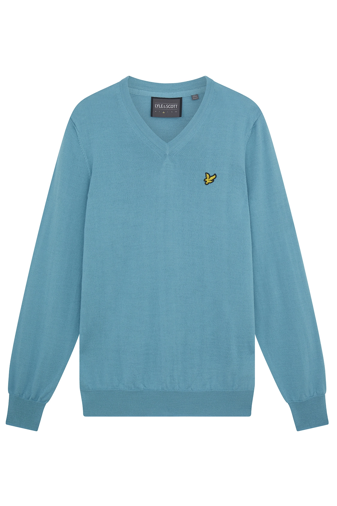 LYLE&SCOTT GOLD V NECK PULLOVER