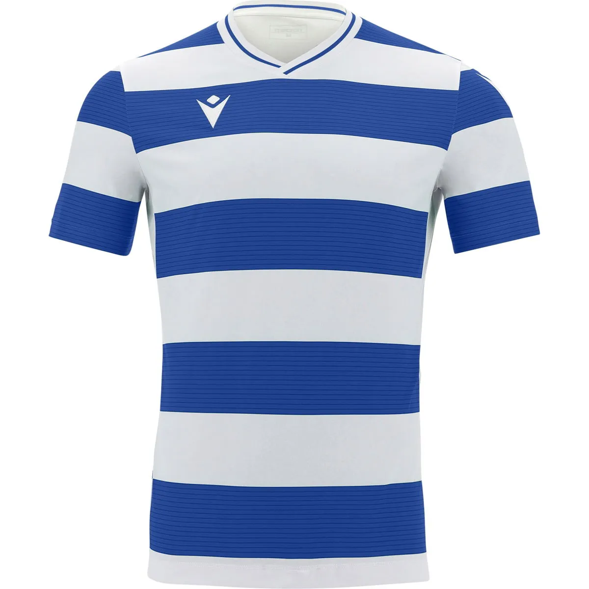 MACRON ALCYON SHIRT KORTE MOUW HEREN  WIT / ROYAL