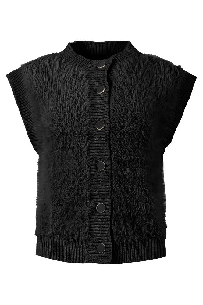 Maicazz Lilara Gilet – Zwart