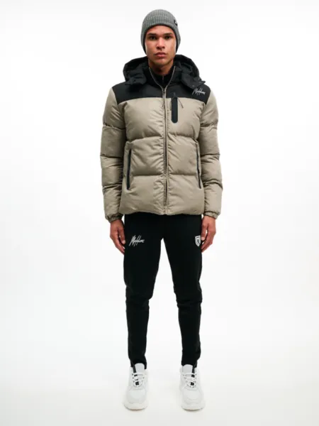 MALELIONS MALELIONS SPORT COUNTER PUFFER  ROCK/BLACK