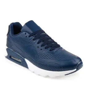 Marineblauwe heren sportschoenen H03-3