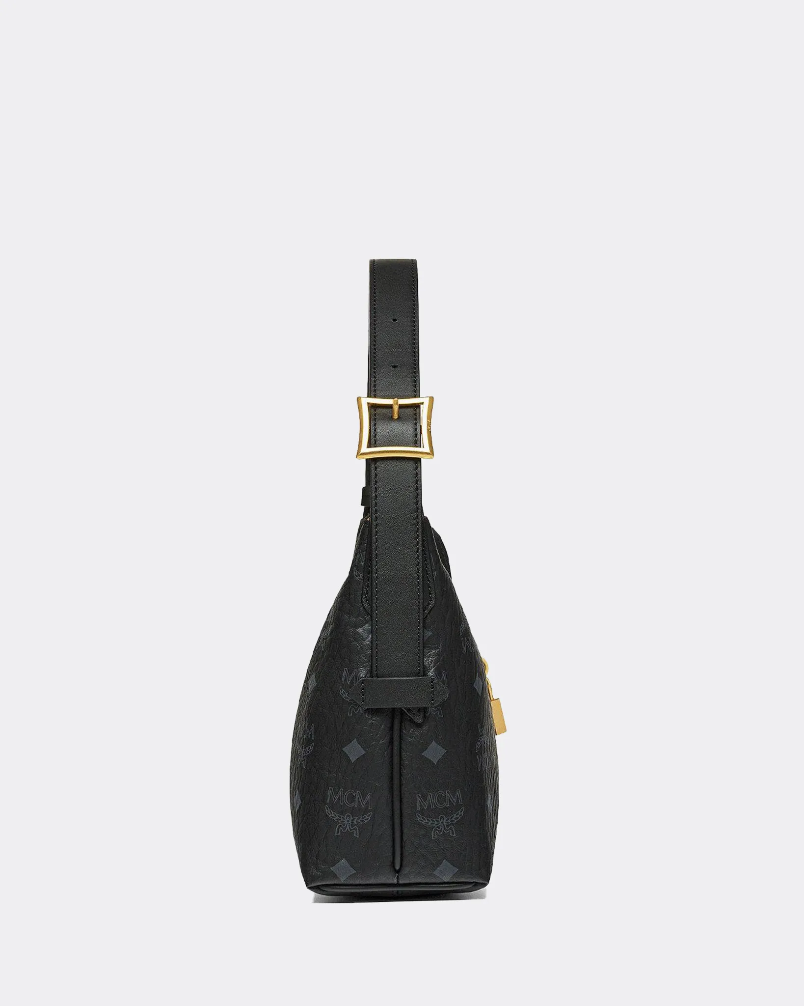 MCM Worldwide Aren Hobo Bag Zwart