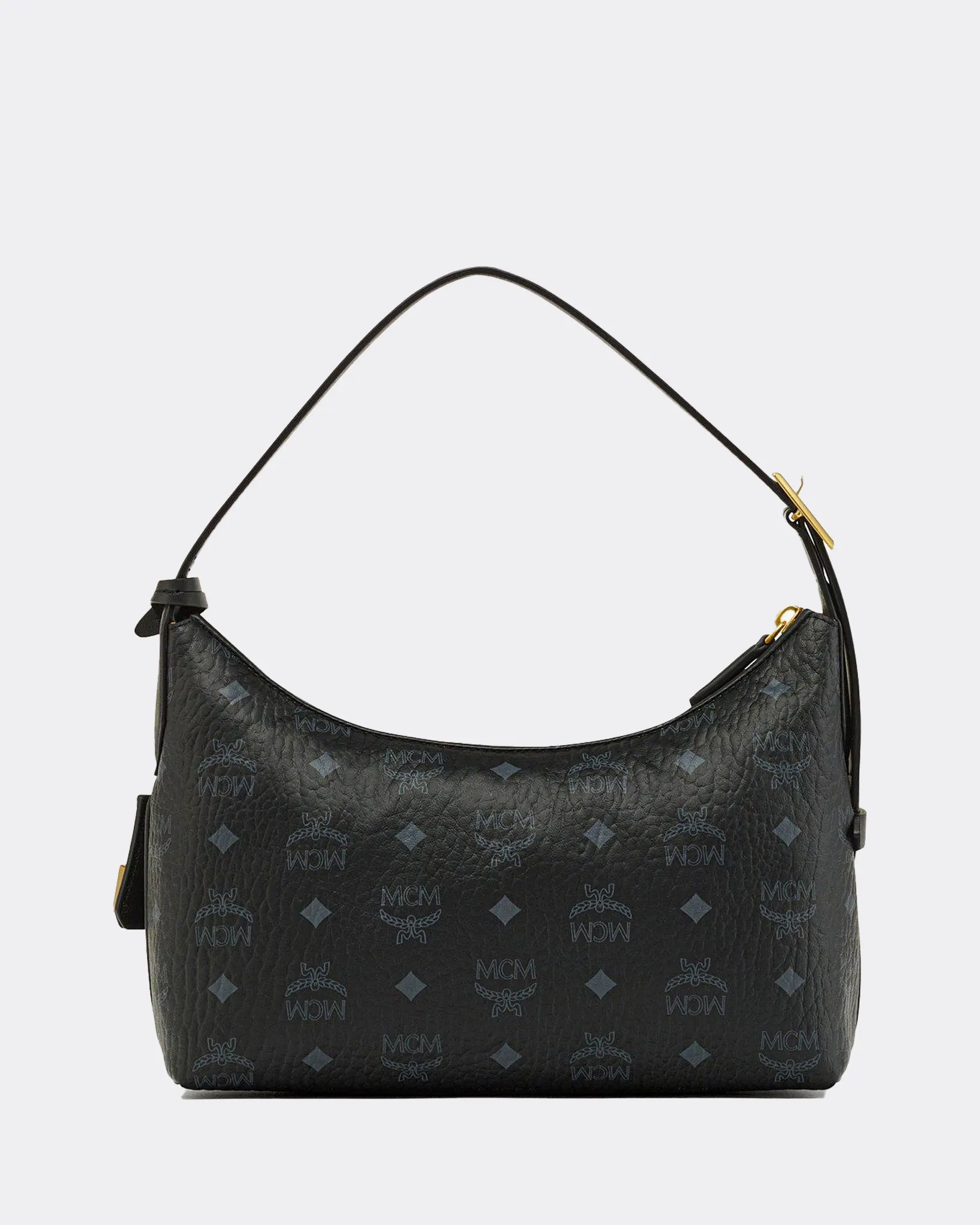 MCM Worldwide Aren Hobo Bag Zwart