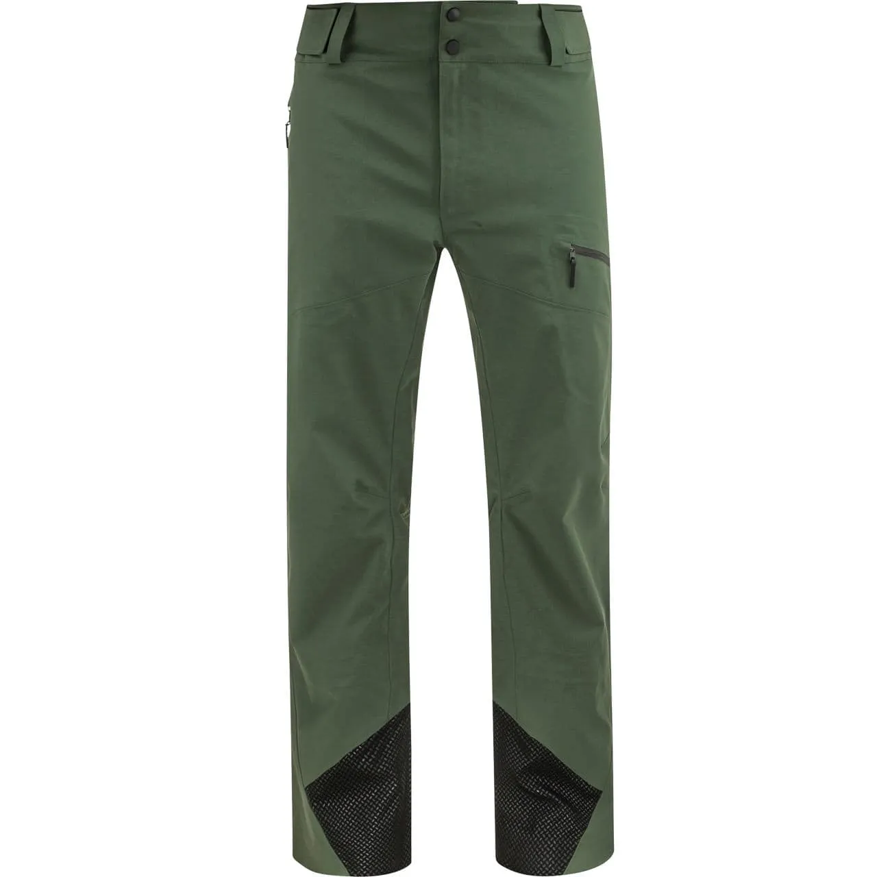 men unpadded shell trousers KORE thyme green