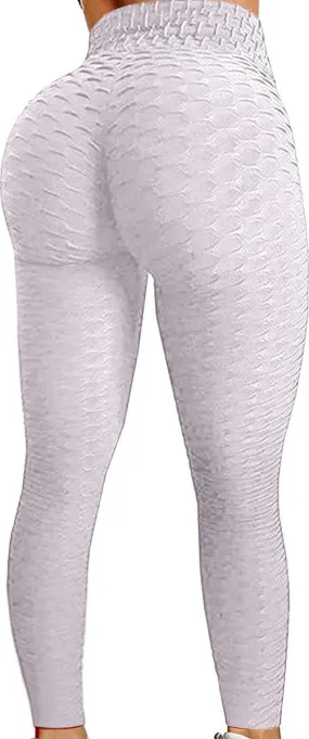 Miresa – Sexy Sportleggings / Fitness & Yoga Leggings – Wit – Maat M