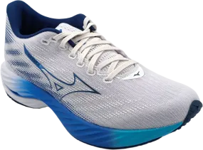 Mizuno Wave Rider 28 white/estate blue/mugen blue