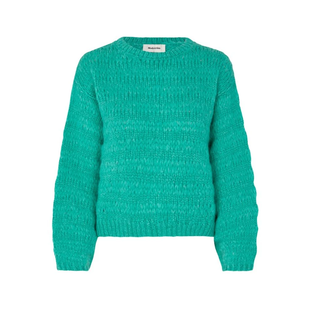 MODSTRÖM MODSTRöM DAMES TRUIEN & VESTEN GROVERMD ONECK TURQUOISE