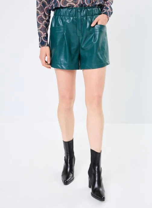      MOLLY BRACKEN LADIES WOVEN SHORTS  GROEN   