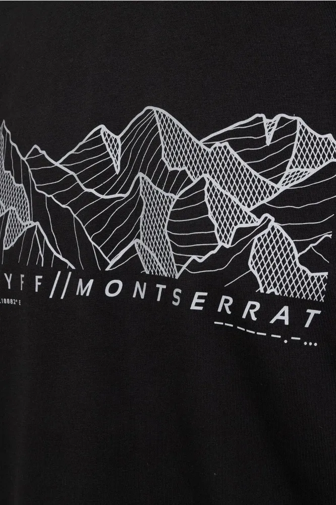 MONTSERRAT MOUNTAIN TEE CA231905 998 BLACK