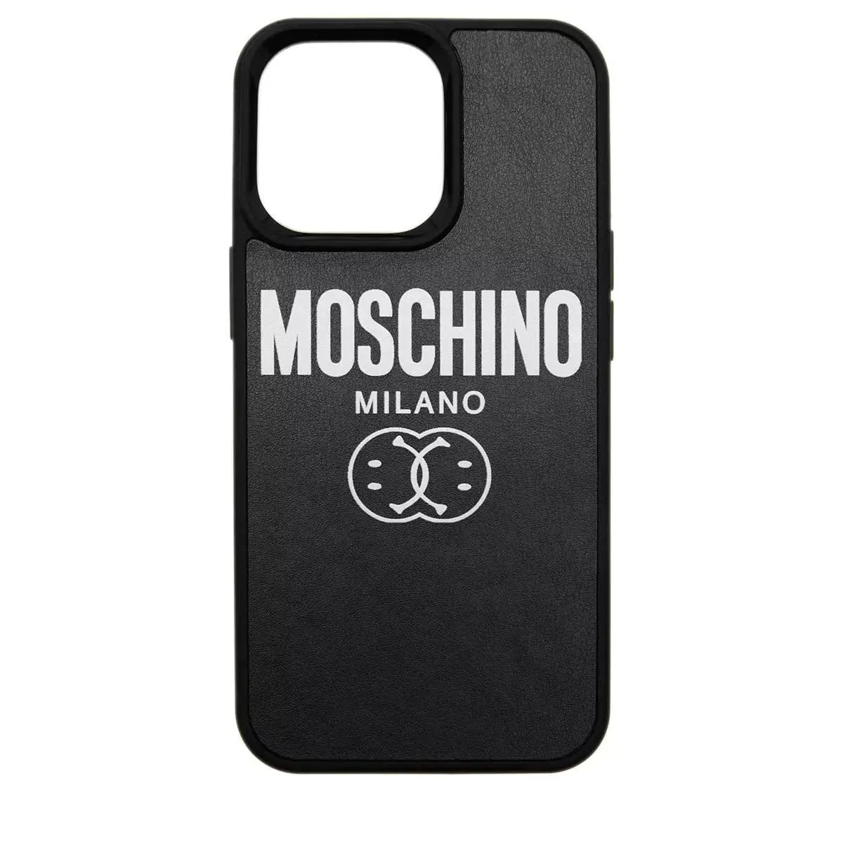 Moschino  Phone Case  Fantasy Print Black Telefoonhoesje