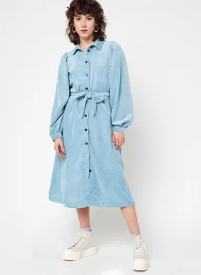      MOSS COPENHAGEN Ilivia Jeppi Shirt Dress - Blauw   