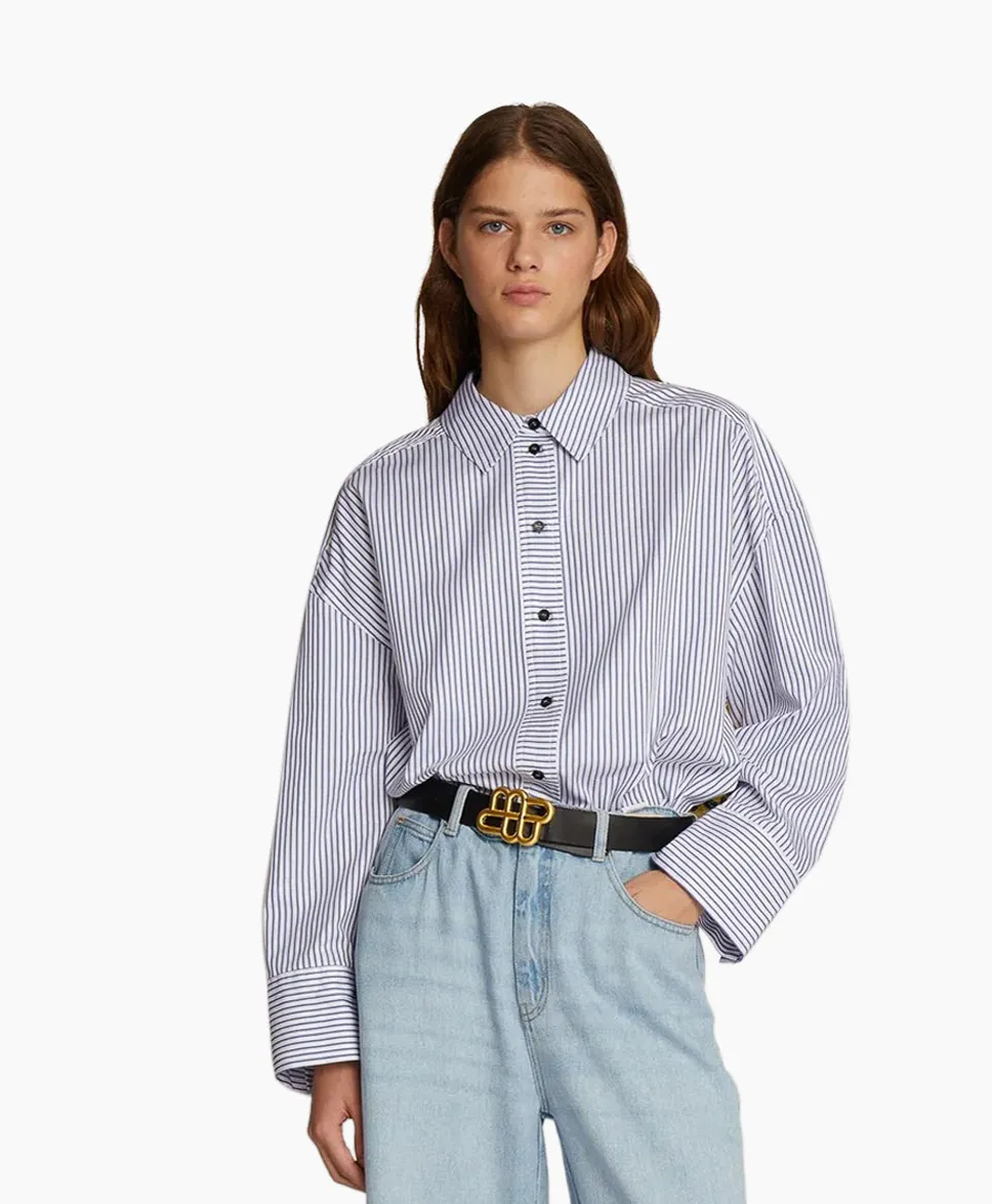Munthe Blouse Ontario Blauw