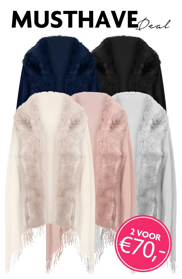 Musthave Deals Fake Fur Sjaals