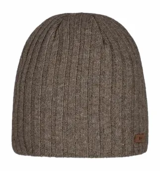 Muts Barts Men Haakon Beanie Heather Brown