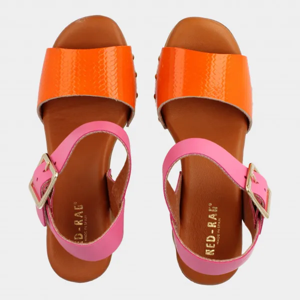 MW REDRAG ORANJE SANDALEN | REDRAG 79570