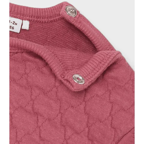 name it Long Sleeve Shirt Quilt Nbflillian Rose Wine