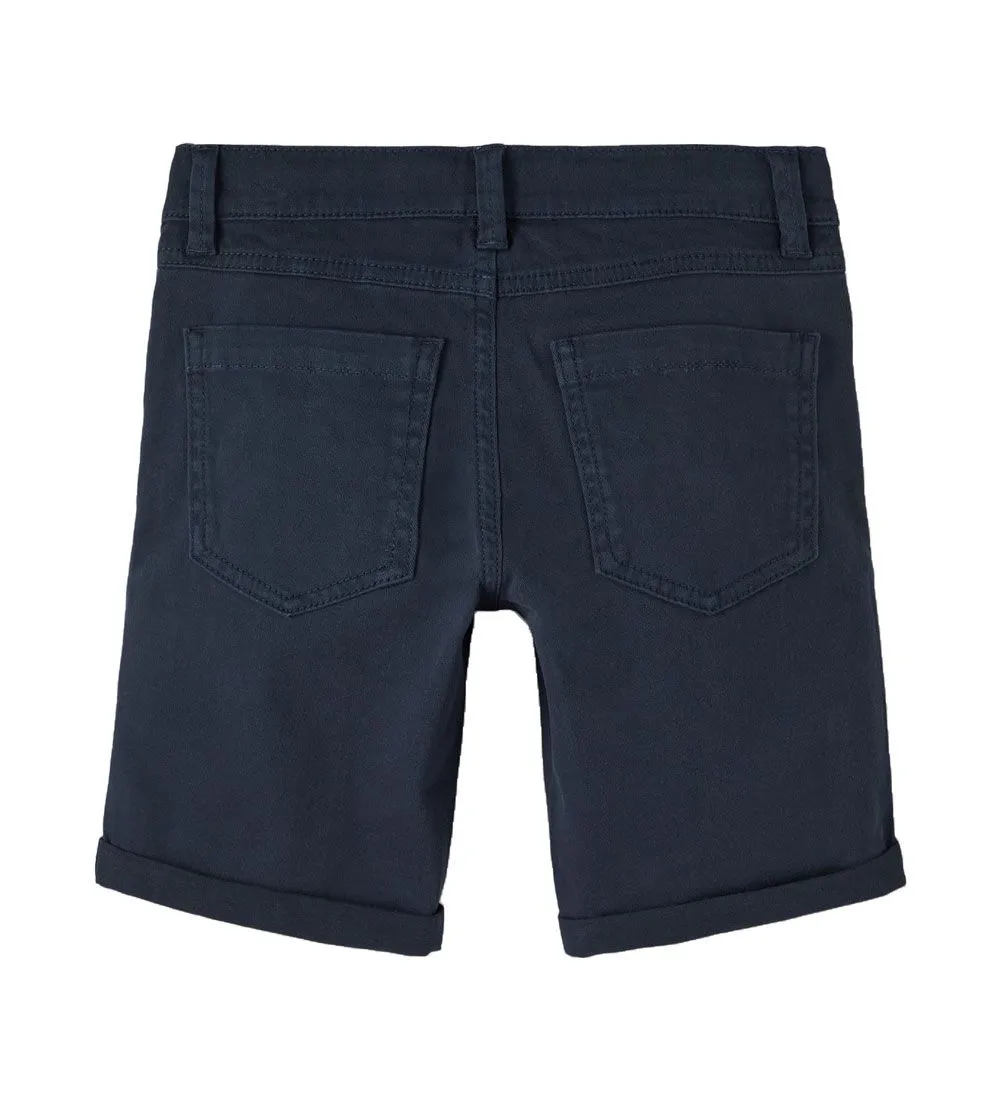 NAME IT SHORTS  NKMSOFUS  DARK SAPPHIRE