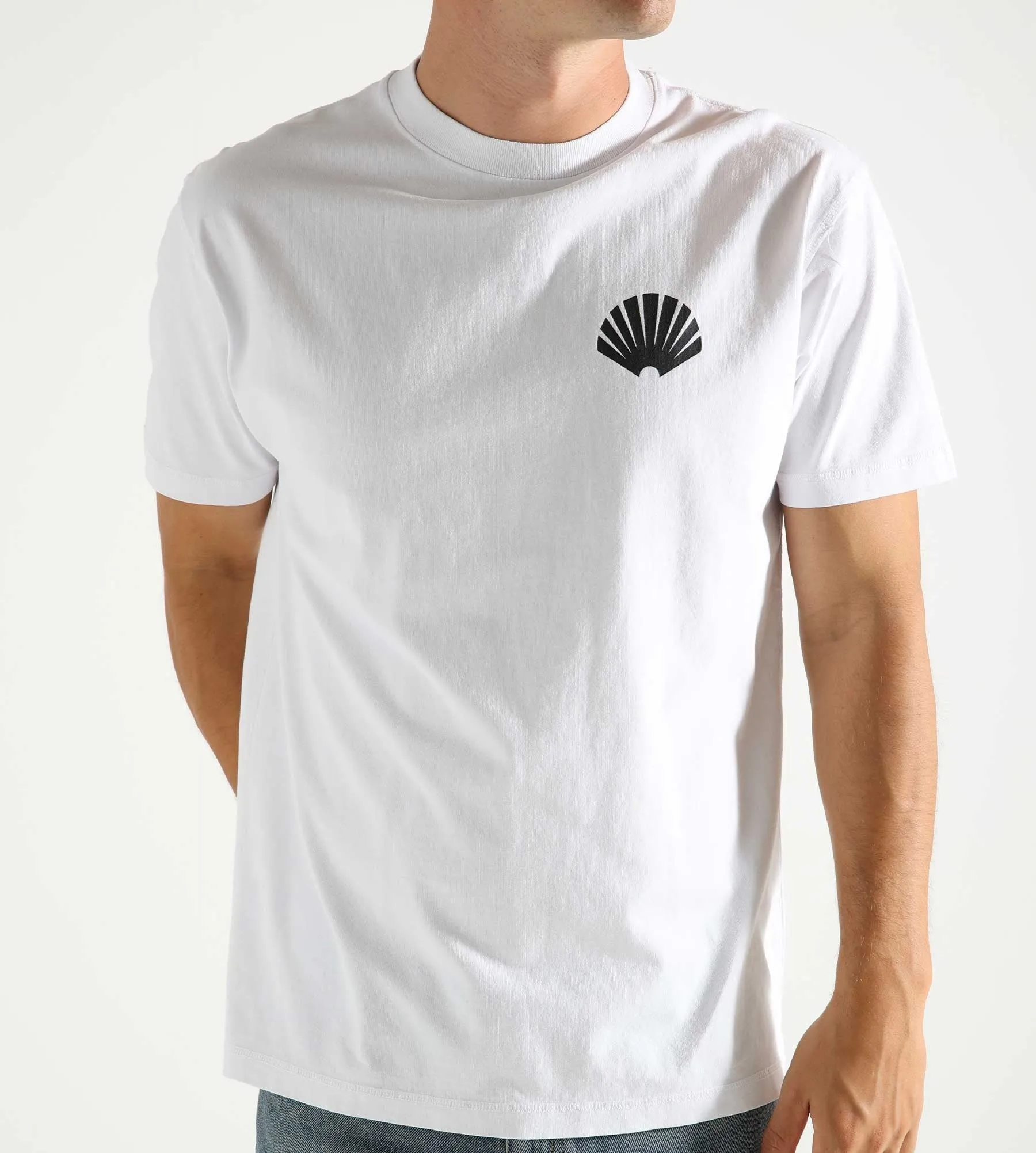 New Amsterdam Surf Association Logo Tee White Black