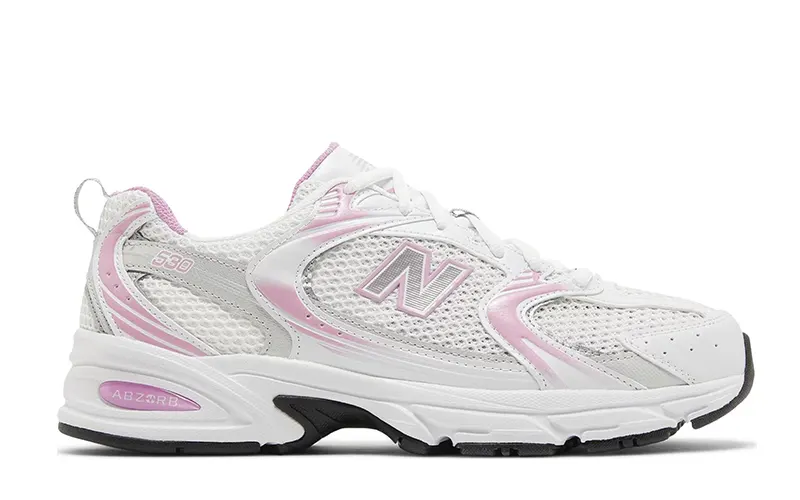 New Balance 530 White Raspberry Sneakers