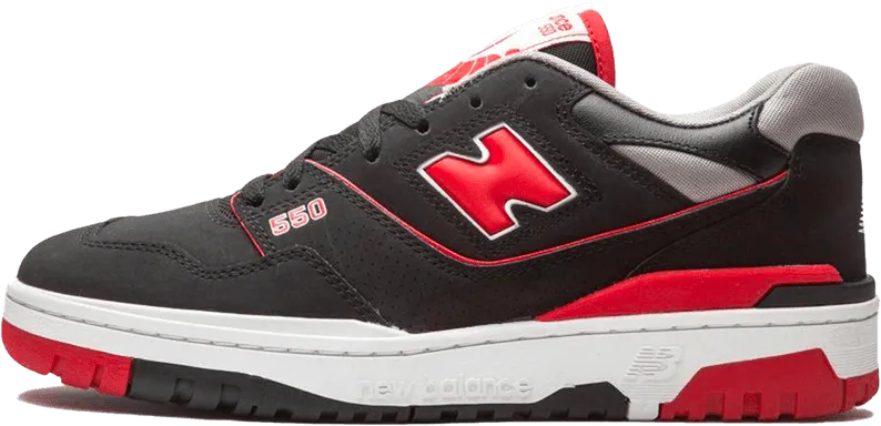 New Balance 550 Black Red
